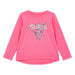 Guess pink sequin triangle t-shirt - k4yi11.