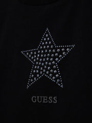 Closer look at the Guess midi t-shirt.