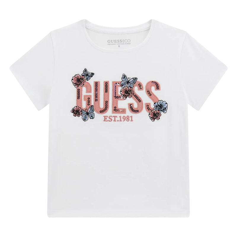 Guess girl's midi t-shirt - j6ri34.