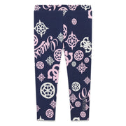Guess girl's logo print leggings - k6bb04.