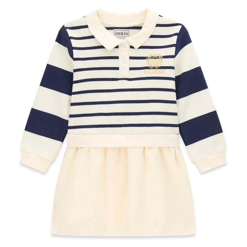Guess striped polo dress - k6bk18.