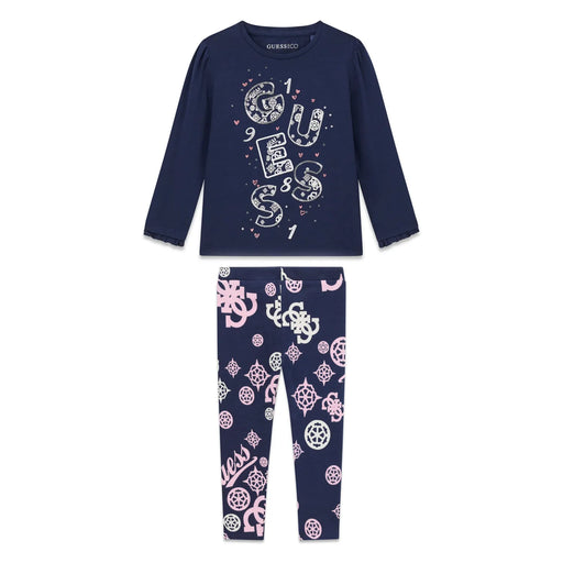 Guess girl's printed leggings set - k6bi15.