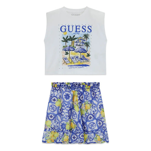 Guess printed skirt set - j6gi12.