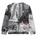 Back of the Guess collage print sweatshirt.