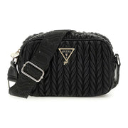 Guess jet black quilted camera bag - j5yz08.