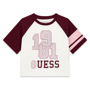 Guess girl's raglan t-shirt - j6yi17.