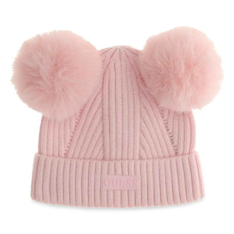 Guess rib knit bobble hat - j6bz42.