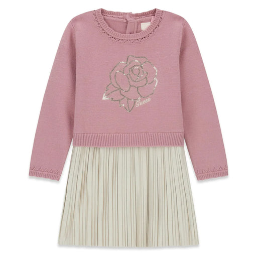 Guess girl's sequin bow dress - k6yk09.