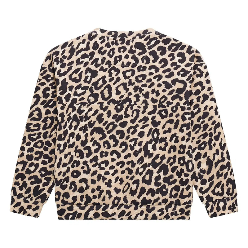 Back of the Guess girl's 4g logo sweatshirt.