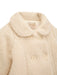 Closer look at the Guess sherpa coat.