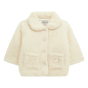 Guess baby girl's sherpa coat - a5bl01.