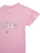 Guess pink t-shirt with sequin logo.