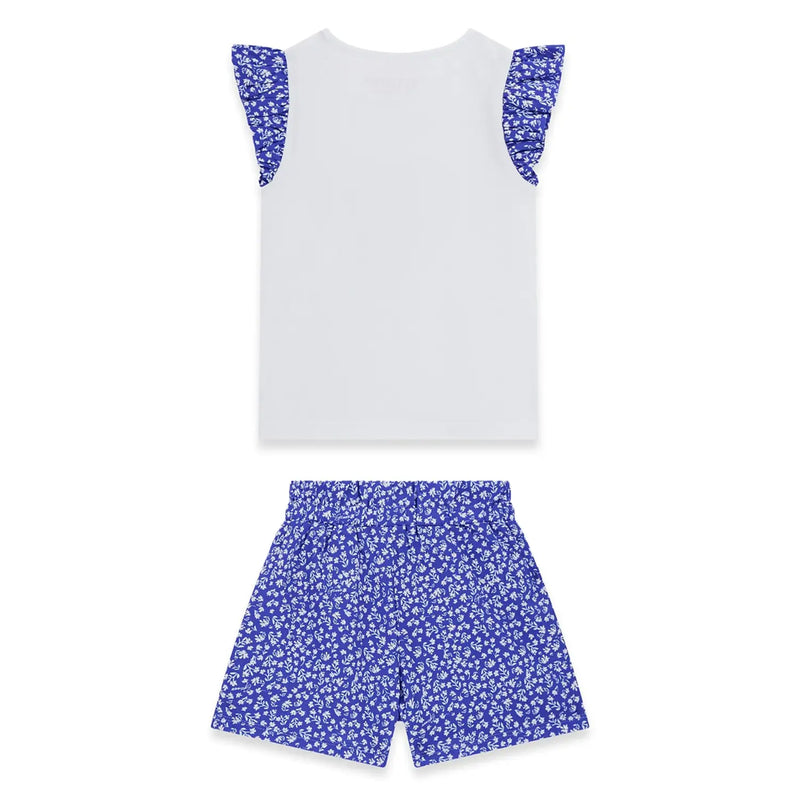 Guess Floral Print Shorts Set