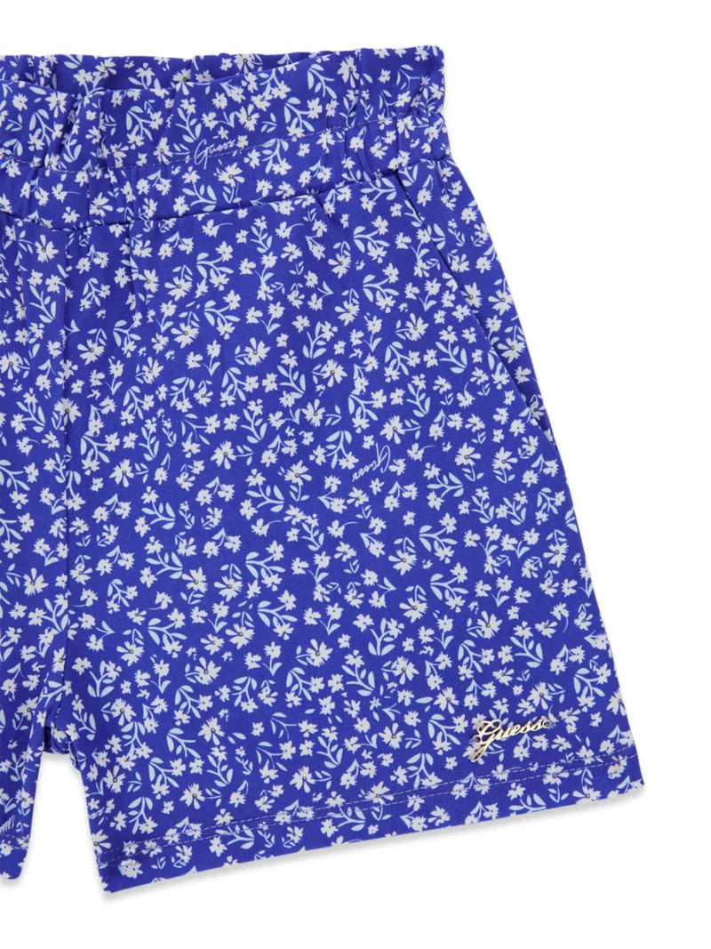 Guess Floral Print Shorts Set