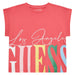 Guess pink script logo t-shirt - j5ri00.