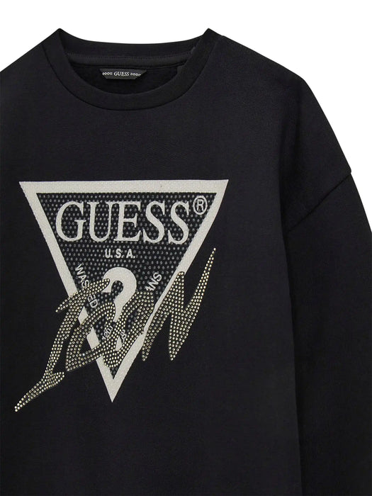 Guess logo jumper hotsell