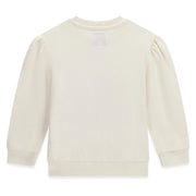 Back of the Guess teddy bear sweatshirt.