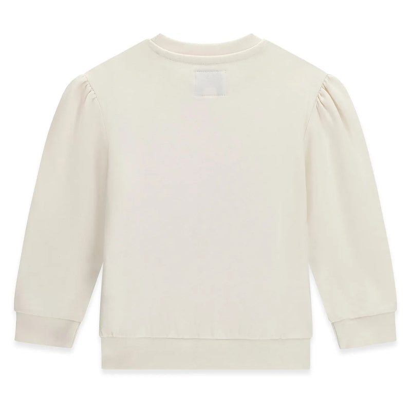 Back of the Guess teddy bear sweatshirt.