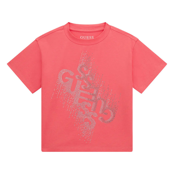 Guess pink t-shirt - j4bi05.