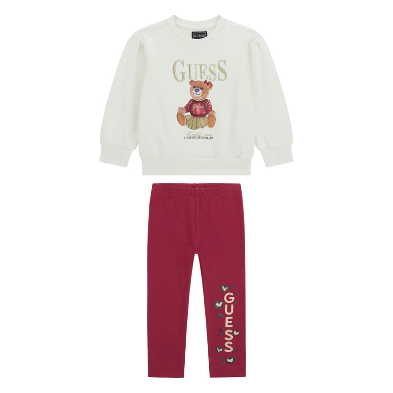 Guess teddy bear leggings set - k5bq00.