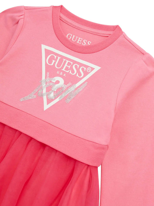 Guess Tulle Dress - Pink