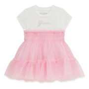 Guess girl's tulle dress - k6rk00.