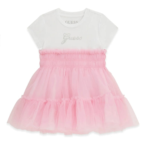 Guess girl's tulle dress - k6rk00.