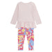 Back of the Guess pink tunic & leggings set.