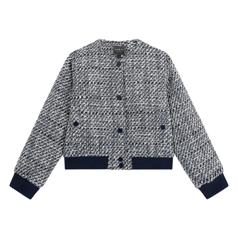 Guess tweed bomber jacket - j5yl12.