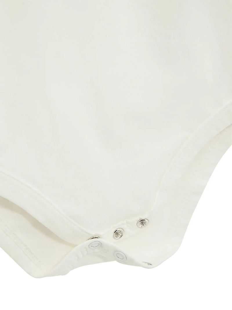 Closer look at the Guess cream bodysuit.