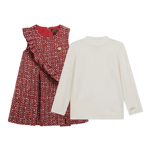 Guess girl's tweed dress - k5bk04.