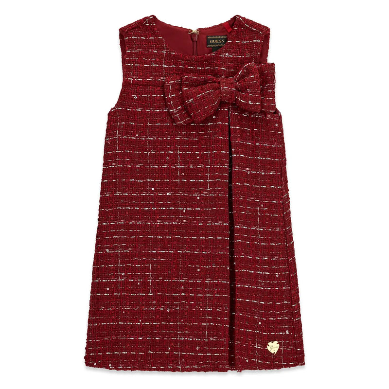 Guess girl's tweed dress - k6bk09.