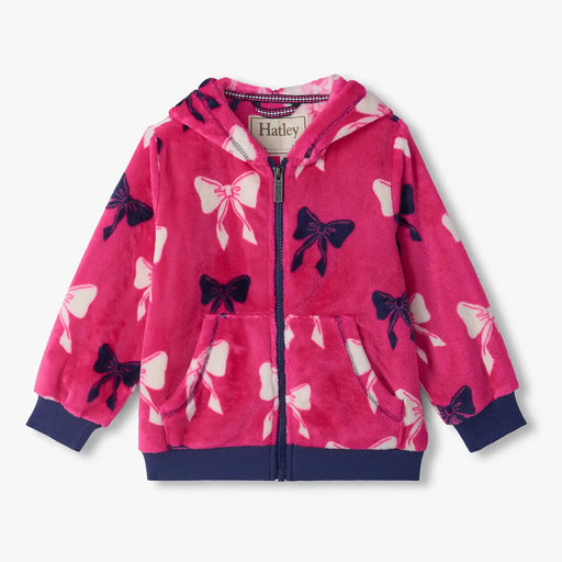 Hatley big bows fleece hoodie - f26bbk1551.
