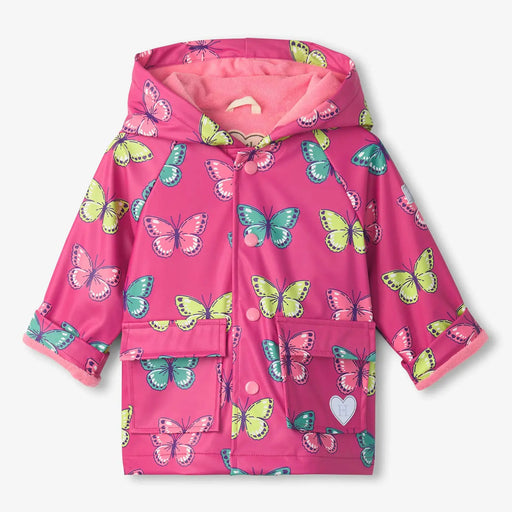 Hatley girl's  butterflies raincoat - s25bbt1317.