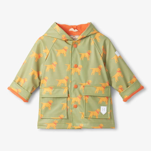 Hatley baby boy's camping puppy raincoat - s26cpt1317.