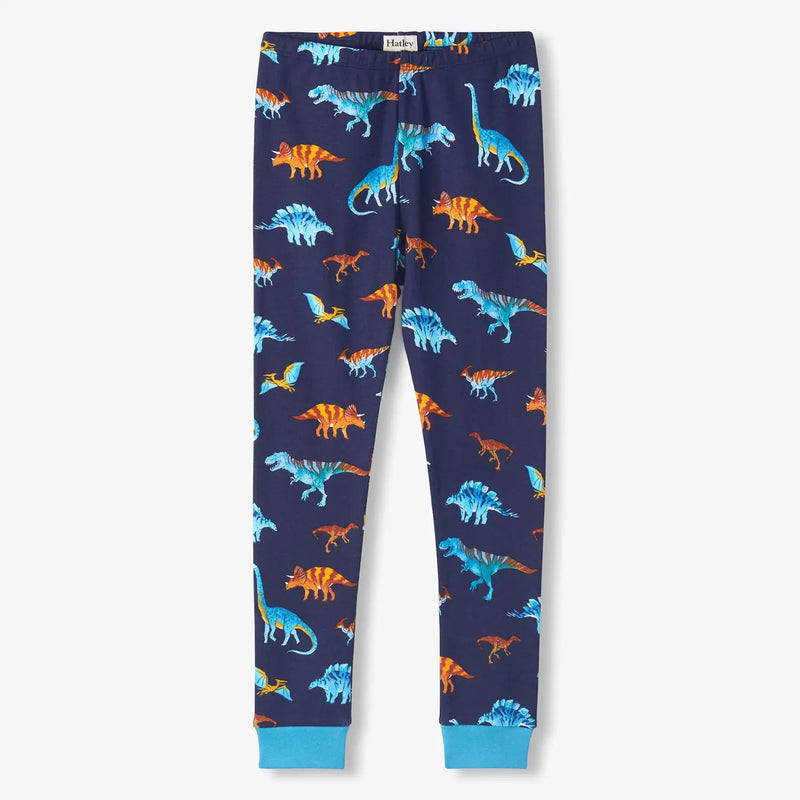 Boy's dino print pyjama bottoms. 