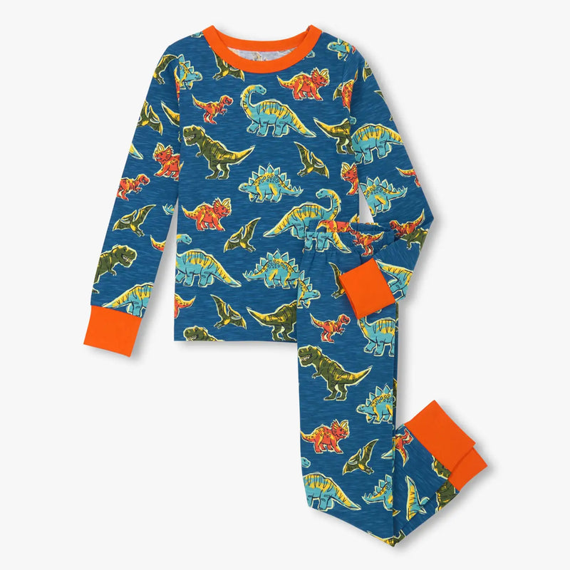 Hatley boy's dino roar pyjamas - f25drk1789.
