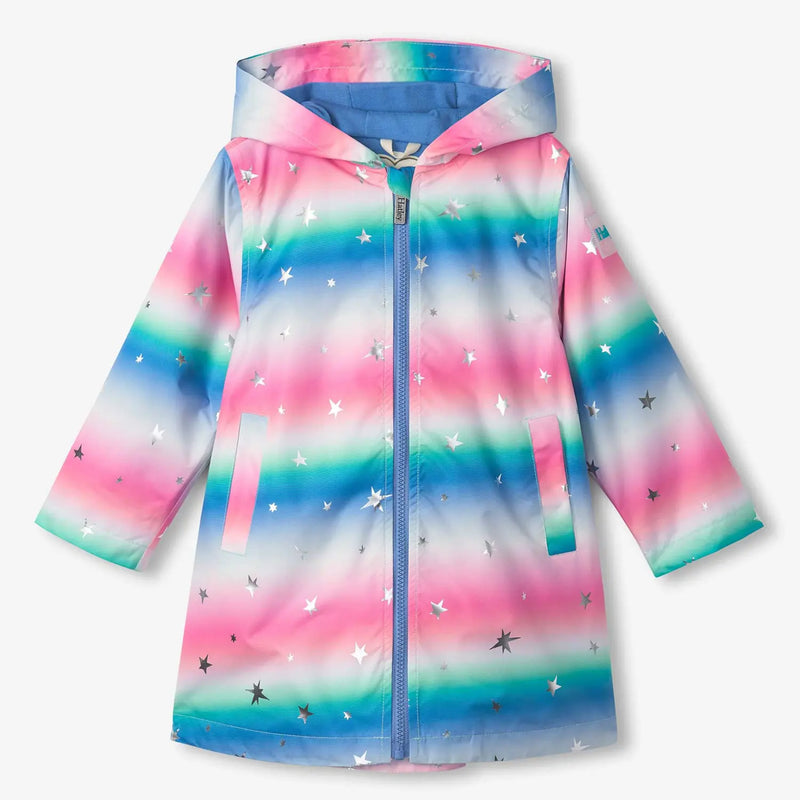 Hatley girl's  glitter star jacket - s25gsk1896.