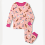 Hatley girl's little kitties pyjamas - f25lkk204o.