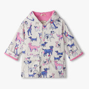 Hatley girl's little pups raincoat - f26gpt1317.