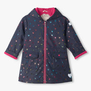 Hatley girl's rainbow cherry raincoat - f26fck1770.