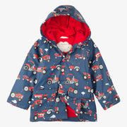Hatley red tractors raincoat - rc6trac003.
