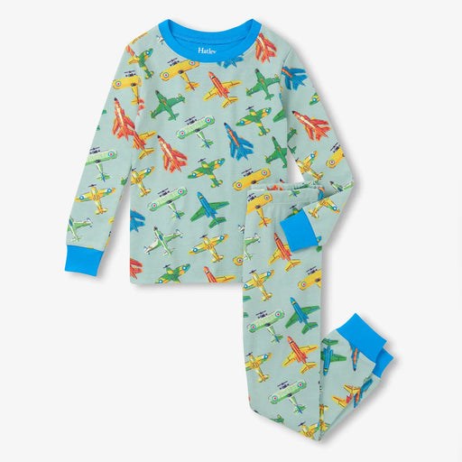 Hatley boy's vintage aircraft pyjamas - s26vak204o.