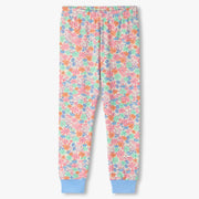 Hatley girl's floral print pyjama bottoms. 