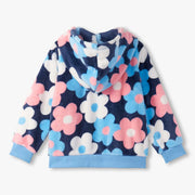 Back of the Hatley zip up hoodie.