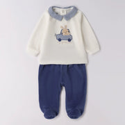 iDo baby boy's bunny leg warmer set - 4f005.