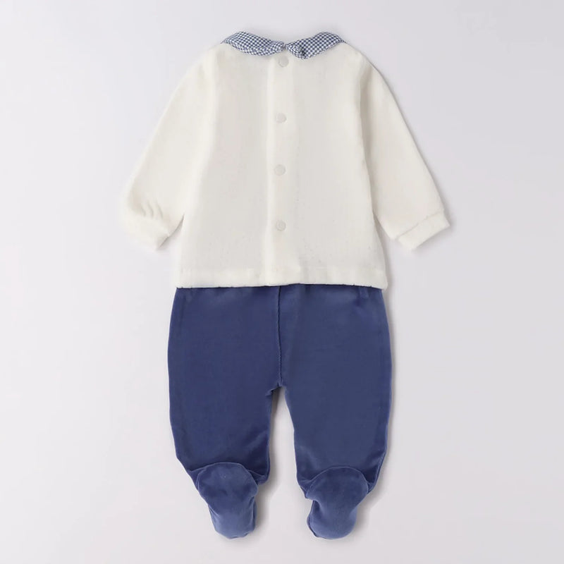 Back of the iDo bunny leg warmer set.