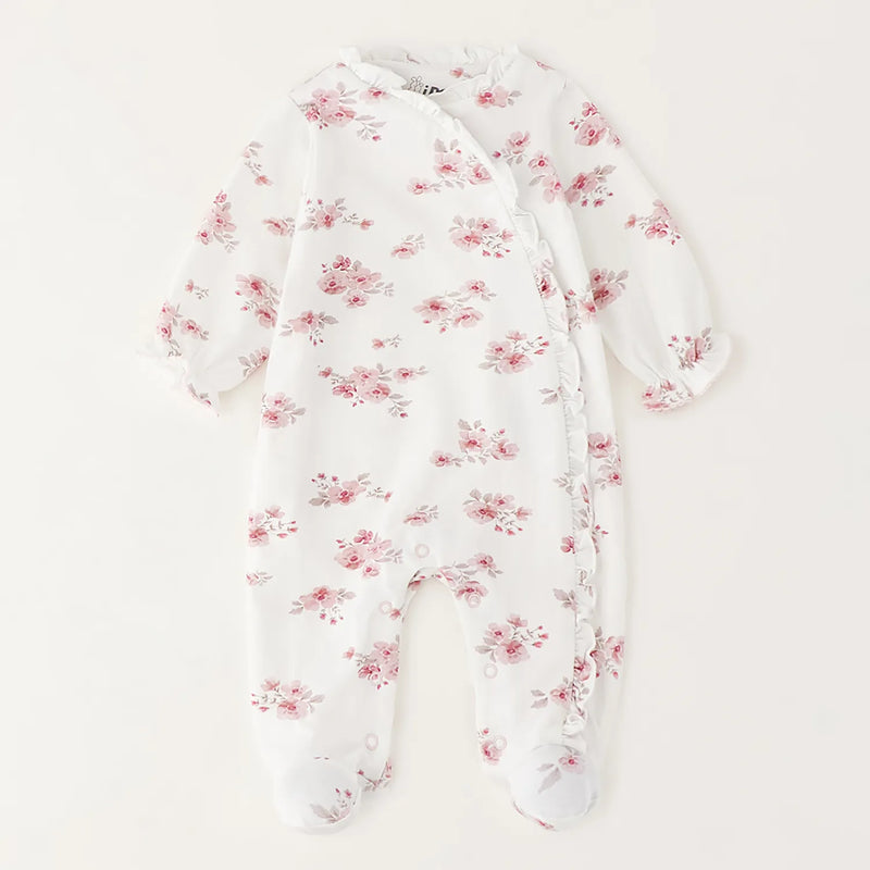 iDo baby girl's floral print babygrow - 4g120.