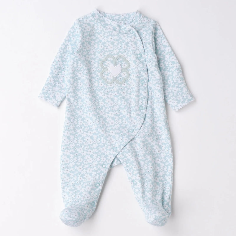 iDo baby girl's floral print babygrow - 4g124.