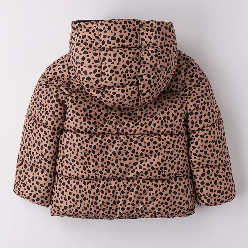 Back of the iDo girl's reversible puffer jacket.